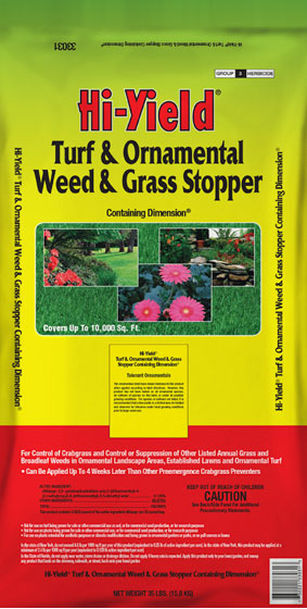 Hi Yield Ornamental Weed Grass Stopper