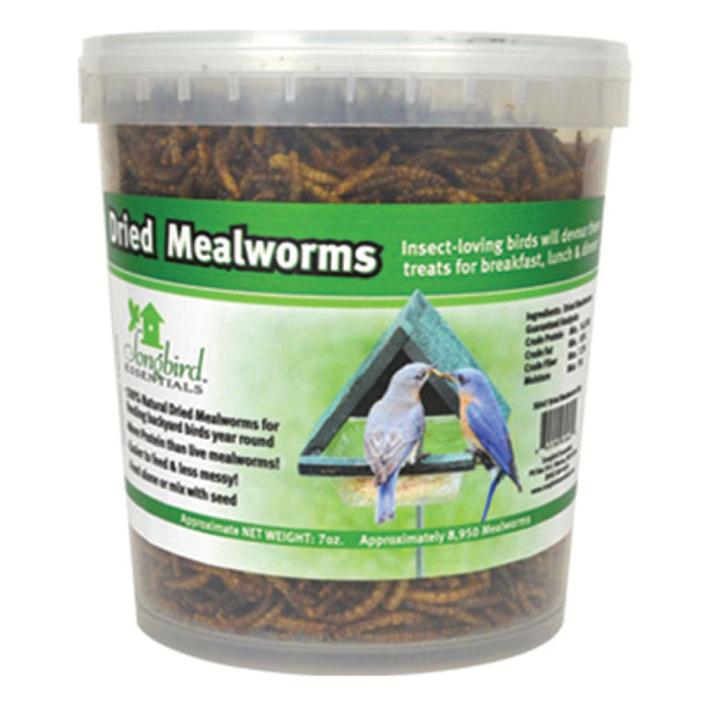 Dried Mealworms 16 Oz