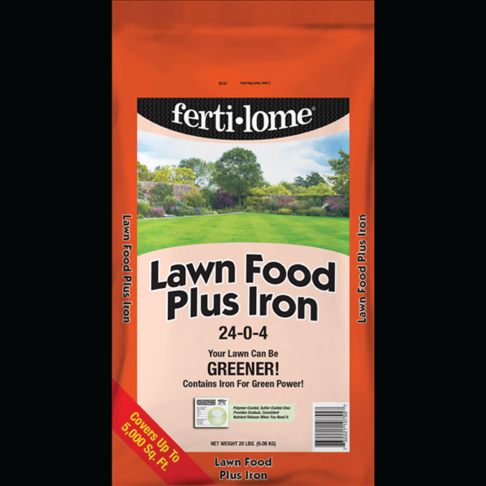 Fertilome Lawn Food Plus Iron 40Lb