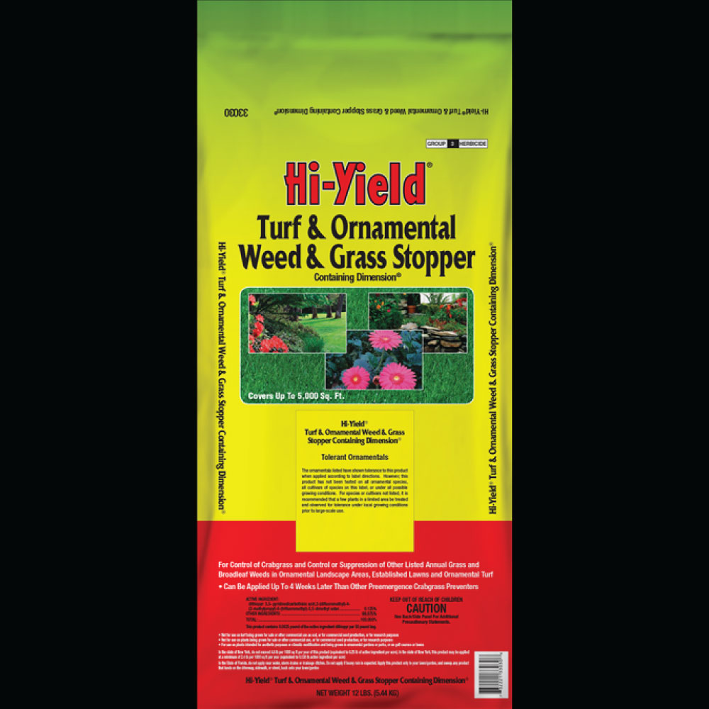 Hi Yield Turf & Ornamental Weed & Grass Stopper 12lbs