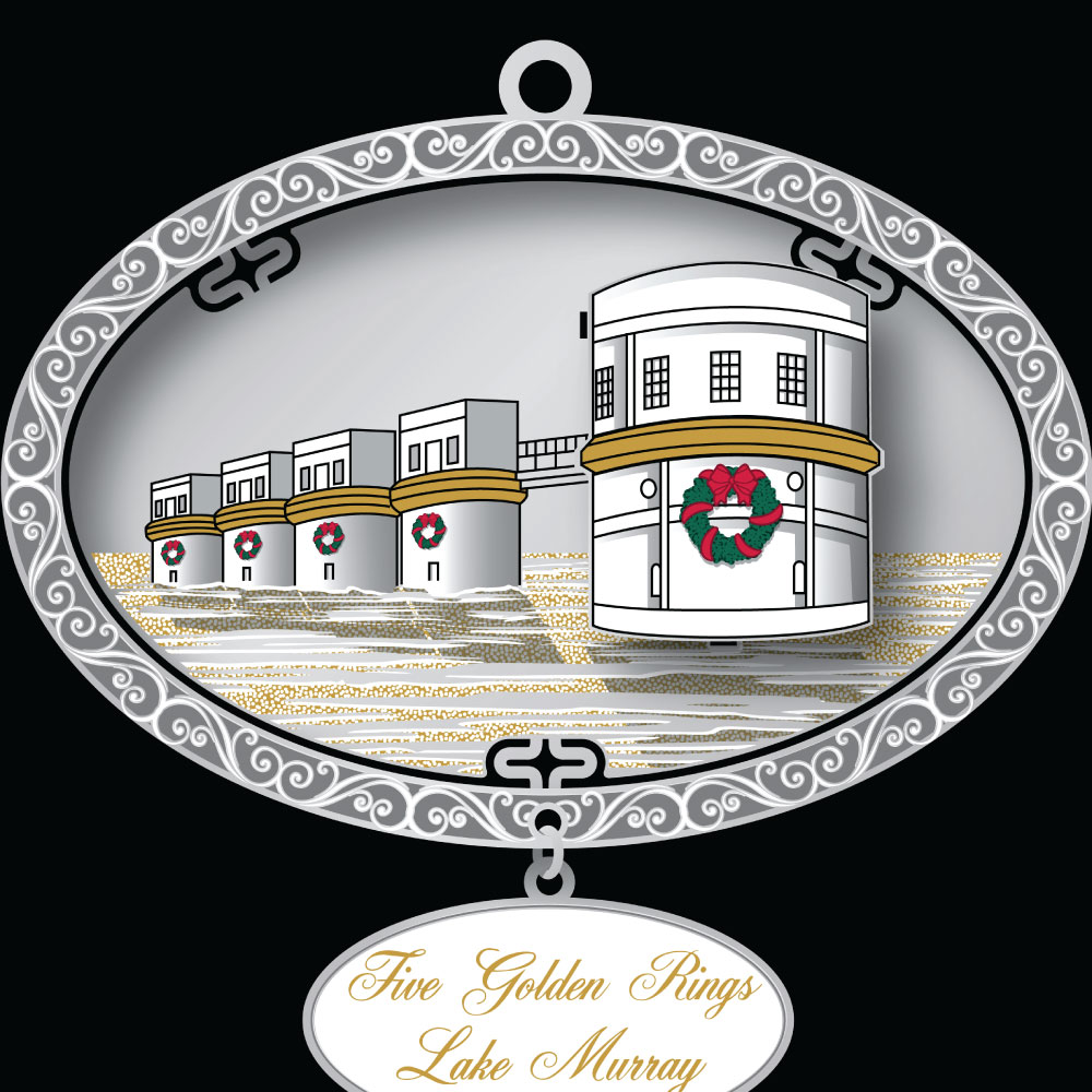 Lake Murray Ornament 2024