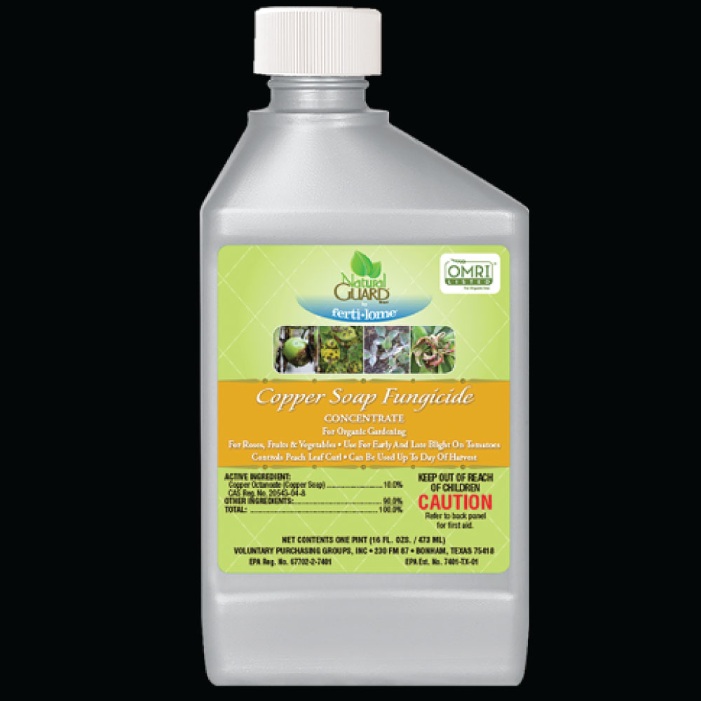 Natural Guard Copper Soap Fungicide Concentrate