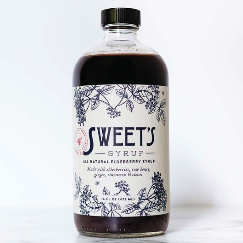 Sweet’s Elderberry Syrup (16oz)